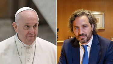 El viernes en el Vaticano, el Papa Francisco recibirá a Santiago Cafiero.
