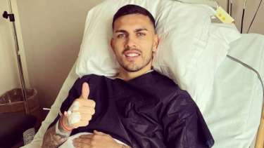 El mediocampista fue intervenido en Paris y estará dos meses fuera de las canchas.