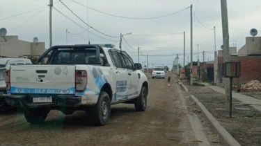 El hecho se registró en el barrio Lavalle de la capital rionegrina, alrededor. Foto Archivo