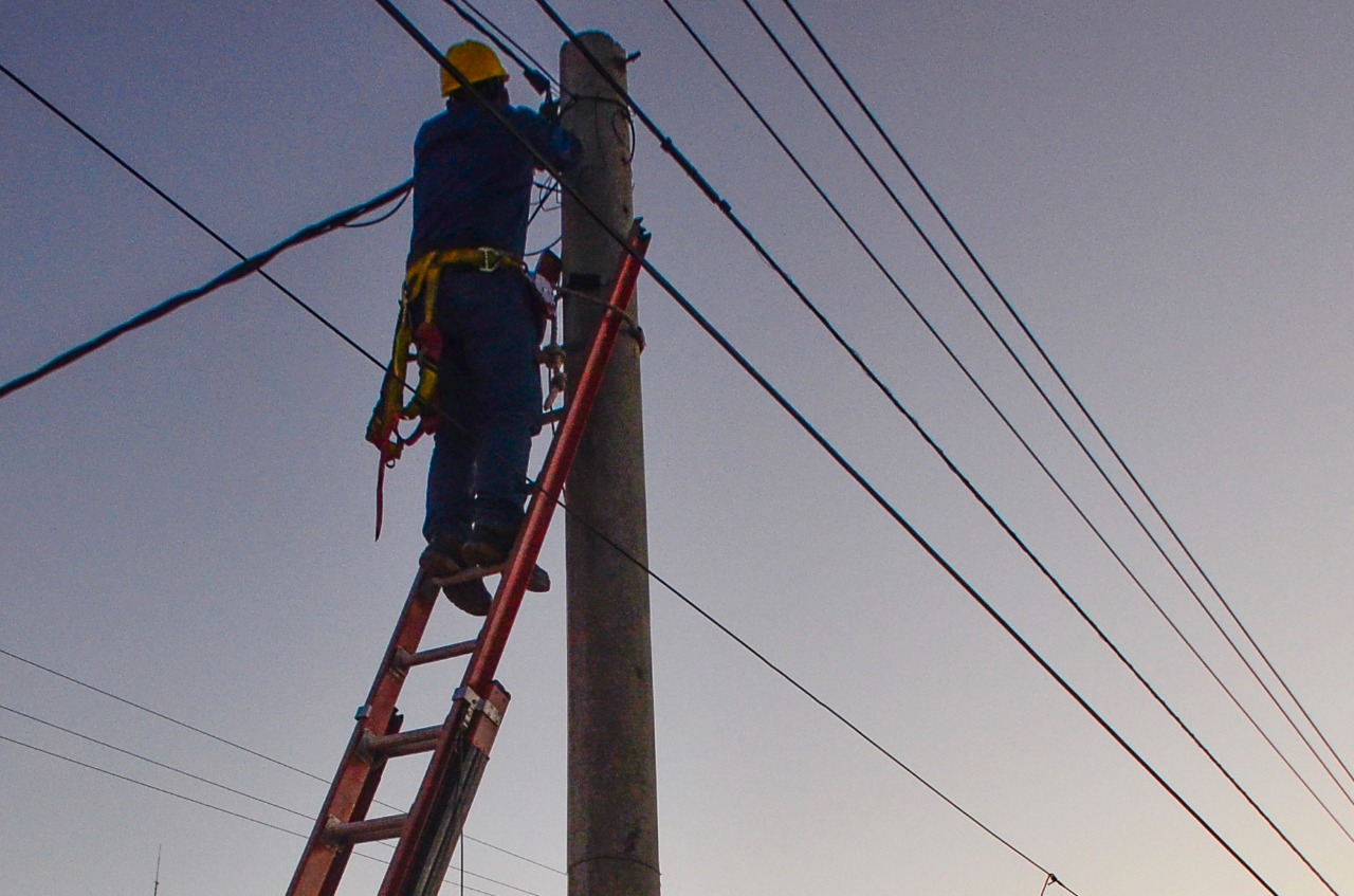 La zona rural de Villa Regina es escenario de un robo de más de 200 metros de cable. (Foto Néstor Salas)