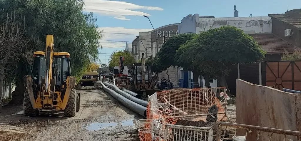 Las obras continuarán en el tramo por calle Don Bosco desde Brasil a Chula Vista. Foto gentileza