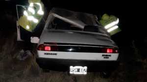 Un vuelco en la Ruta 6 terminó con una mujer  internada en Roca