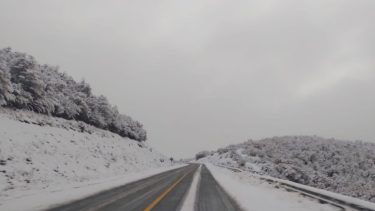 La ruta 40 entre Bariloche y El Bolsón se encuentra habilitada con extrema precaución. Archivo