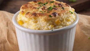 Este souffle de choclo no tiene competencia