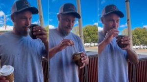 Video: la sorprendente reacción de Ragnar, de Vikingos, al tomar mate que le dio un argentino