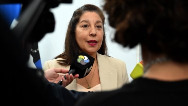 La gobernadora Carreras participará en Barcelona de la Asamblea de Hidrógeno Verde (Foto: Archivo)