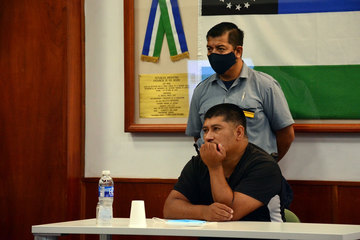 El empleado del Servicio Penitenciario fue condenado este mediodía, al conocerse el fallo del Tribunal. Foto: Marcelo Ochoa