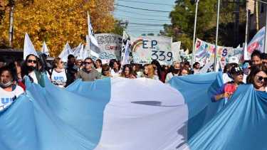 La Unter respondió a las declaraciones de la gobernadora Arabela Carreras. Foto: Marcelo Ochoa