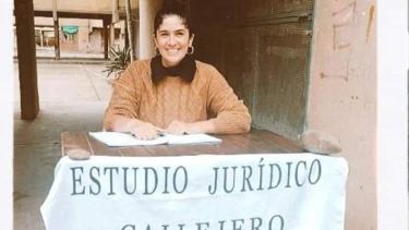 Ornella Antonelli creció en Choele Choel estudió abogacía en La Plata, volvió y ejerce su profesión en su pueblo.