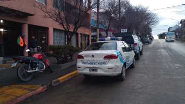 El incidente se produjo en Elflein, entre Palacios y Rolando.