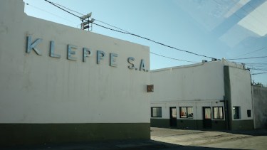 Ocurrió en el galpón Kleppe ubicado en la calle O'Higgins. Foto: Gentileza.  