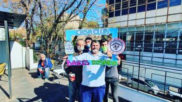 La organización trabajando a pleno. (Foto: gentileza Casaclub)