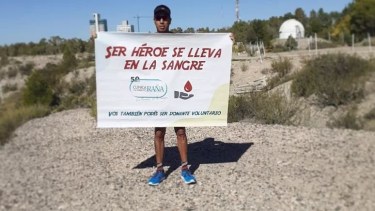 Martín Zubiria contó que se vio motivado por las campañas del actor Facundo Arana.