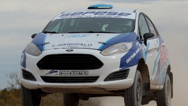 Nicolás González está adelante en el Rally de Bajada del Agrio