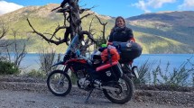Imagen de Las mil maravillas de la Patagonia en el viaje en moto de Aldana por la ruta 40