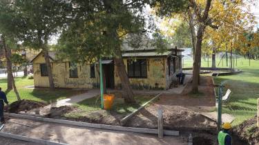 Los trabajos se incluyen dentro de las obras del Paseo del Ferrocarril. Foto: Gentileza. 
