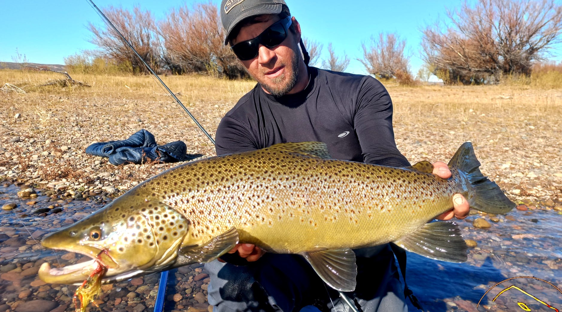 Qué truchas increíbles tiene el Limay Medio!”: la aventura de pesca de  cuatro amigos