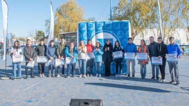 Doce deportistas roquenses recibieron el estímulo económico por parte del municipio.