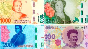 Los animales dejan los billetes, y vuelven los próceres
