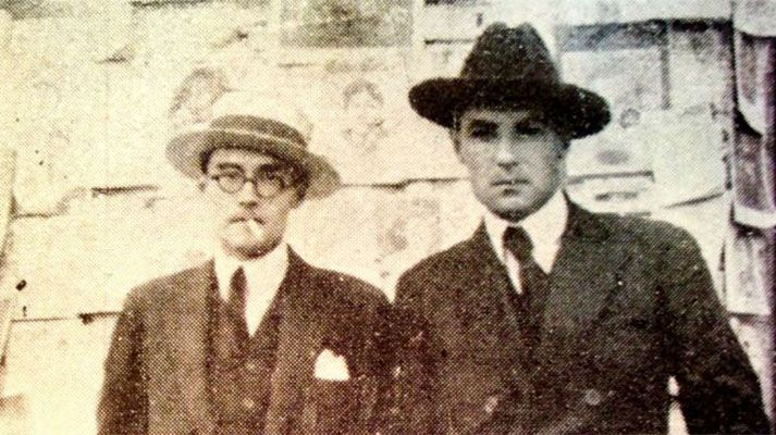 Conrado Nalé Roxlo y Roberto Arlt, dos amigos que una noche quedaron a oscuras.