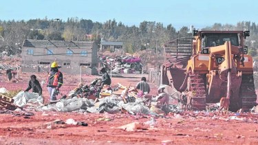 Efectos negativos. Los basurales a cielo abierto pueden afectar la salud de la comunidad