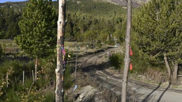Las tierras que disputan la comunidad mapuche Millalonco-Ranquehue y el Ejército están ubicadas en cercanías de Villa Los Coihues, a unos 12 kilómetros del centro de Bariloche. (Foto: Chino Leiva)