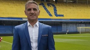 «Queremos a Battaglia de por vida en Boca», aseguró Raúl Cascini