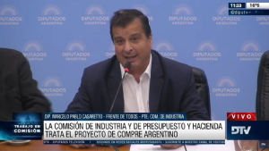 Diputados avanza en la Ley de Compre Argentino