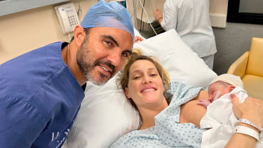 Mica Viciconte y Fabián Cubero compartieron dos tiernas imágenes de su hijo Luca