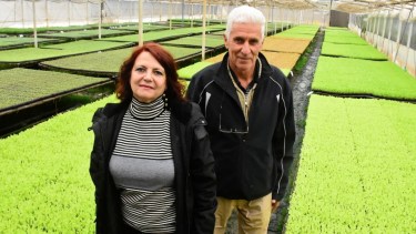 Ernesto y su esposa Susana llevan adelante el emprendimiento.