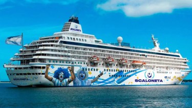 En el barco habrá camarotes de dos y cuatro personas, siete piletas e hidromasajes, cinco restaurantes, doce bares.