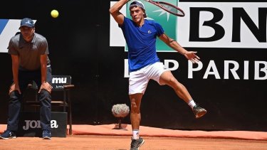 Báez jugó bien contra Norrie pero perdió por escaso margen en el ATP de Lyon. 