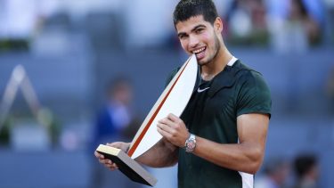 Carlos Alcaraz está cada vez más firme con su juego y eso quedó reflejado en el ranking. Gentileza.