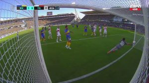 Los memes por el grave error de Marinelli en el gol de Marcos Rojo