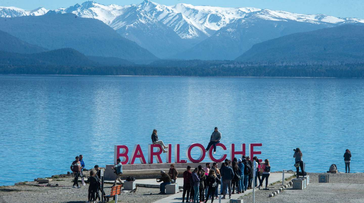 Bariloche fue uno de los destinos turísticos más visitados en vacaciones de invierno. 