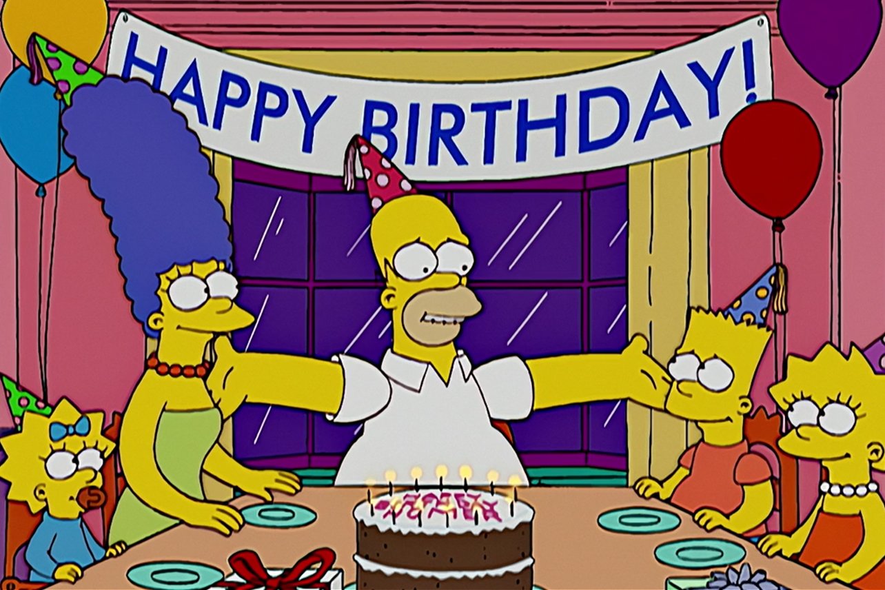Las redes celebran el cumpleaños 66 de Homero Simpson. 