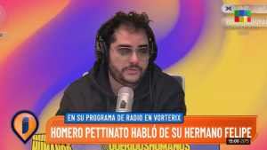 Homero Pettinato habló de su hermano Felipe: «Se va a hacer de esto una carnicería»