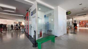 El cajero que intentaron robar. No sonaron alarmas