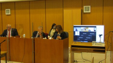 Este viernes se realizó la primera jornada del juicio contra las cinco personas involucradas. Foto gentileza.