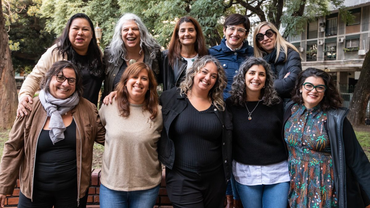 La red de editoras de género de Argentina se formó el 25 de noviembre de 2021. Foto gentileza UNFPA.
