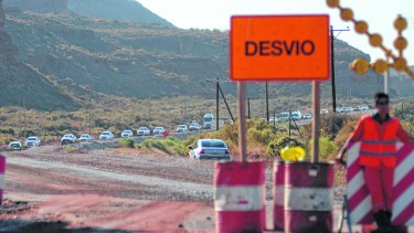 Una provincia en obra. La construcción es la gran demandante de empleo privado en la provincia.