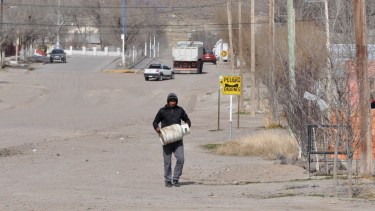 En Jacobacci y la zona de influencia hay 200 beneficiarios del Plan Calor Gas. Foto: José Mellado. 