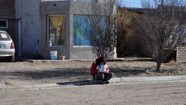 En Jacobacci no se alcanzó a visitar los 3804 hogares. Foto: José Mellado. 