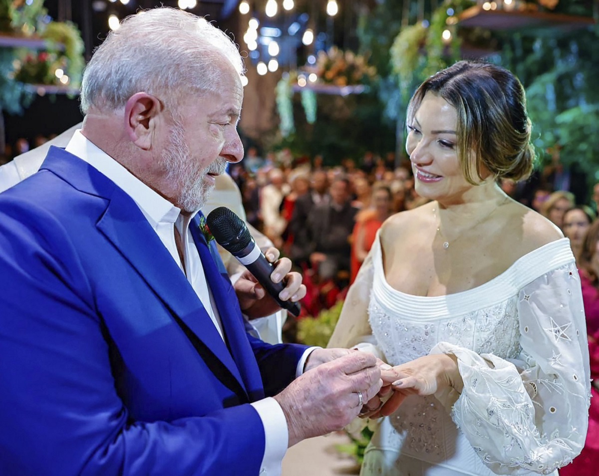 Lula contrajo matrimonio por tercera vez. Foto: AP 