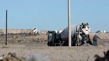 El nuevo predio donde mudarán a los vecinos de la toma de Casimiro Gómez. Foto: Matías Subat.