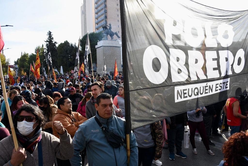 Las organizaciones sociales se manifestarán en la Avenida Argentina  (Foto Matías Subat).-