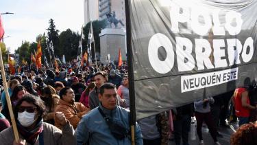 Las organizaciones sociales se manifestarán en la Avenida Argentina  (Foto Matías Subat).-