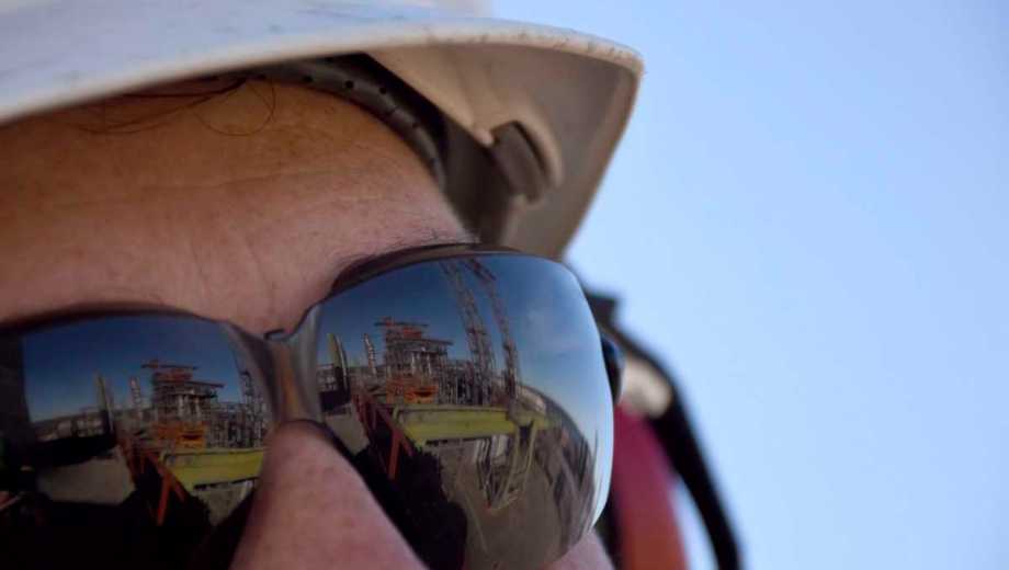 La Planta Industrial de Agua Pesada de Arroyito está paralizada y sólo se llevan a cabo tareas de mantenimiento. (Matías Subat)