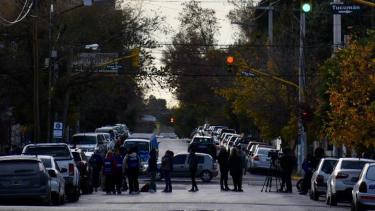 La CTA protesta en las calles Talero, Tucumán, Mendoza y Alderete.