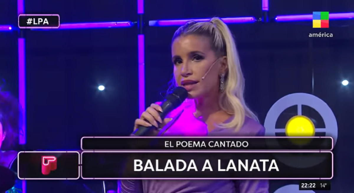 Peña le respondió a Lanata con una canción. 
